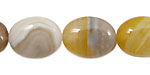 Botswana Agate (light) Flat Oval 20x15mm