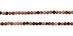 Rhodonite Round 2mm