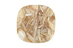 Shell Mosaic (champagne) Puff Square 30mm