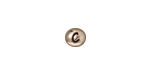 TierraCast Antique Rhodium (plated) Alphabet Bead 