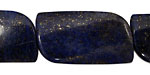 Lapis Swirled Pillow 36x19mm
