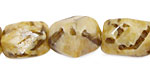 Feldspath Faceted Nugget 18-20x12-15mm