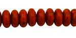 Red Jasper Rondelle 12mm