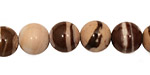 Brown Zebra Jasper Round 10mm