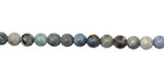 Blue Opal Round 4mm