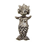 Green Girl Pewter Mergirl 15x43mm