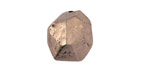 Green Girl Pewter Faceted Nugget 16mm
