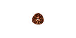 TierraCast Antique Copper (plated) Lily Beadcap 4x8mm