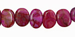 Ruby Crazy Lace Agate Polished Pebble 7x9-10x15mm