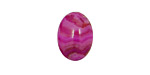 Ruby Crazy Lace Agate Oval Cabochon 13x18mm