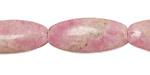 Rhodochrosite (soft pink) Flat Ended Flat Oval 30x13mm