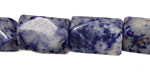Brazil Sodalite Faceted Nugget 18x13mm