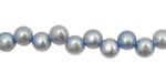 Sky Blue Dancing Button 6-6.5mm