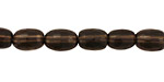 Smoky Quartz Faceted Barrel 9-10x7mm