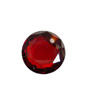 Garnet Faceted Coin 16mm