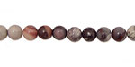 Porcelain Jasper Round 6mm