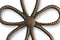 Vintaj Natural Brass Beaded Flower 24mm