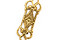 Stampt Antique Gold (plated) Fairy Door Link 18x6mm