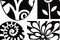 Nunn Design Graphic Floral Transfer Sheet