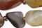 Botswana Agate Faceted Nugget 10-16x9-13mm