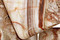 Rosetta Lace Agate Puff Square 20mm