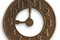 Vintaj Natural Brass Clock 20x25mm