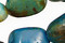 African Chrysocolla Tumbled Nugget 10x15-15x20mm