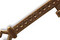 Vintaj Natural Brass Gate Key 15x55mm