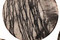 Black Water Jasper Puff Coin 40mm