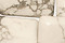 White Howlite Puff Square 20mm