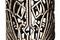 Stampt Antique Pewter (plated) Short Deco Filigree Tube 26x18mm