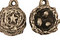 Green Girl Pewter Tiny Nest Dangle 11x14mm