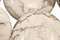White Howlite Puff Coin 20mm