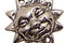 Green Girl Pewter Sun Link 20mm