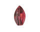 Patricia Healey Copper Ridged Leaf 26x15mm
