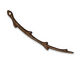 Vintaj Natural Brass Willow Branch 6x53mm