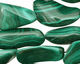 Malachite Tumbled Nugget 17-30x9-14mm