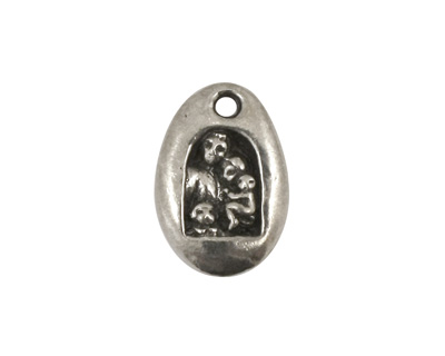 Green Girl Pewter Little Blessings Family 14x20mm