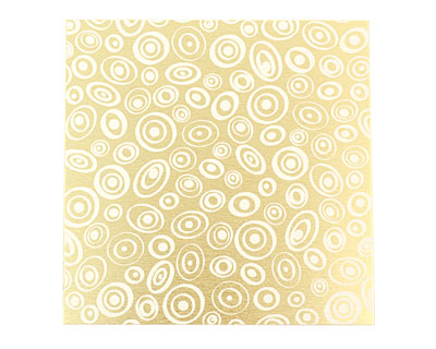 Lillypilly Gold Groovy Circles Anodized Aluminum 3