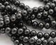 Charcoal Shell Pearl Round 4mm