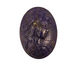 Lapis Carved Oval Cabochon 22x30mm