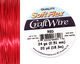 Soft Flex Red Craft Wire 24 gauge, 20 yards