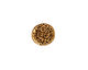TierraCast Antique Gold (plated) Round Scroll Bead 12mm