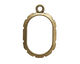 Artistic Wire Antique Brass Oval Wrapper 20x32mm