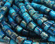 Teal Impression Jasper Barrel 8mm