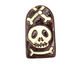 Earthenwood Studio Ceramic Skully Tombstone Pendant 24x43mm
