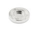 Silver (plated) Closed Smooth Round (1 channel, 2 hole) Katiedids 25mm