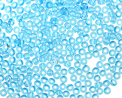 TOHO Transparent Aquamarine Round 8/0 Seed Bead