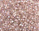 TOHO Crystal (with Rose Gold Lining) Cube 1.5mm Seed Bead