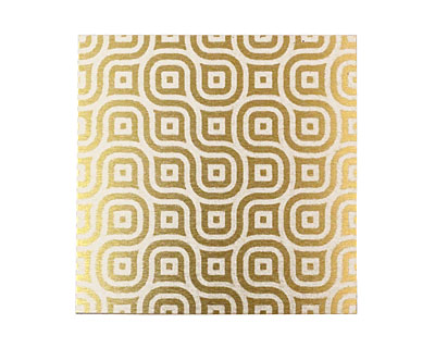Lillypilly Gold Maze Anodized Aluminum Sheet 3